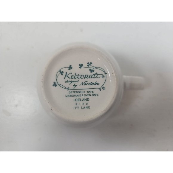 Keltcraft Noritake Coffee Cup Vtg Ireland Ivy Lane 9180 Ceramic Replacement - Picture 4 of 4